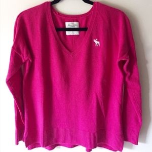 Abercrombie & Fitch Oversized V-neck Sweater